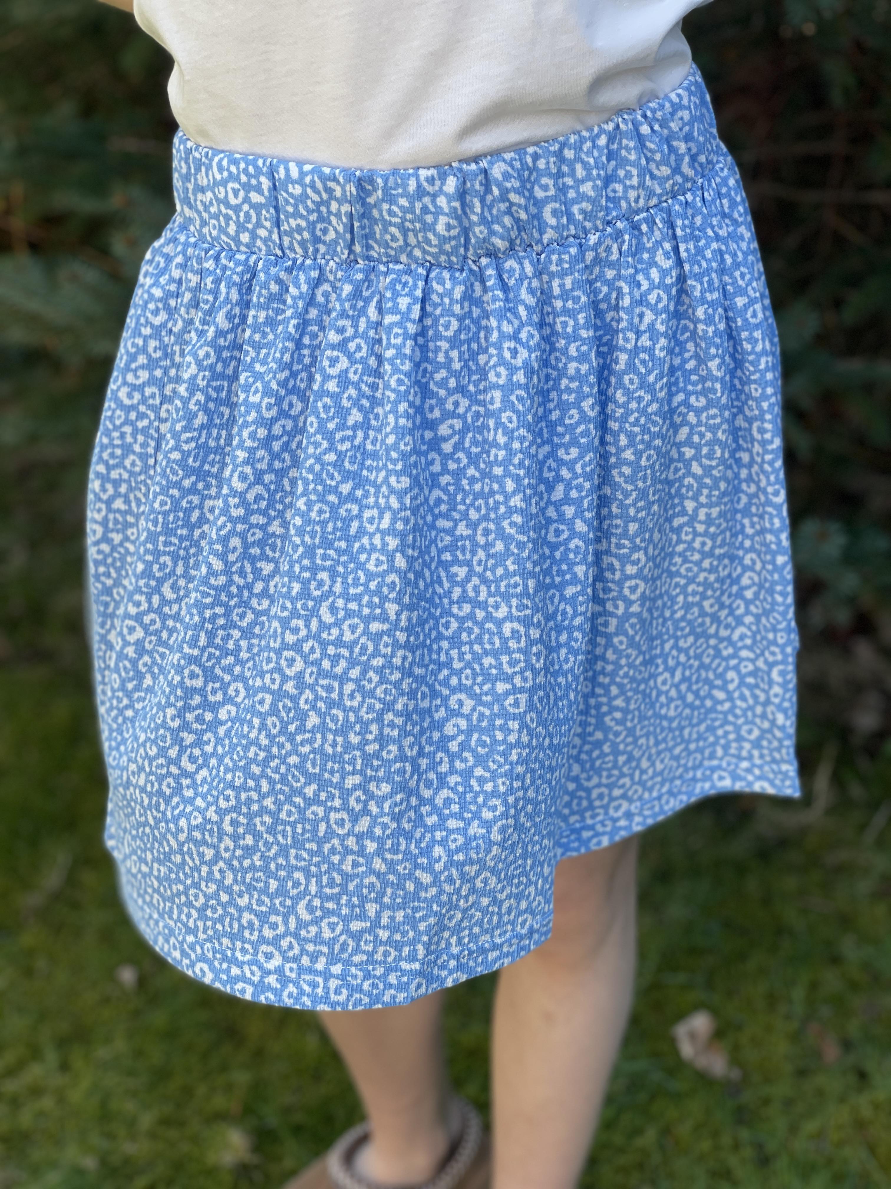VMHAYA Girl Short Skirt - Airy Blue